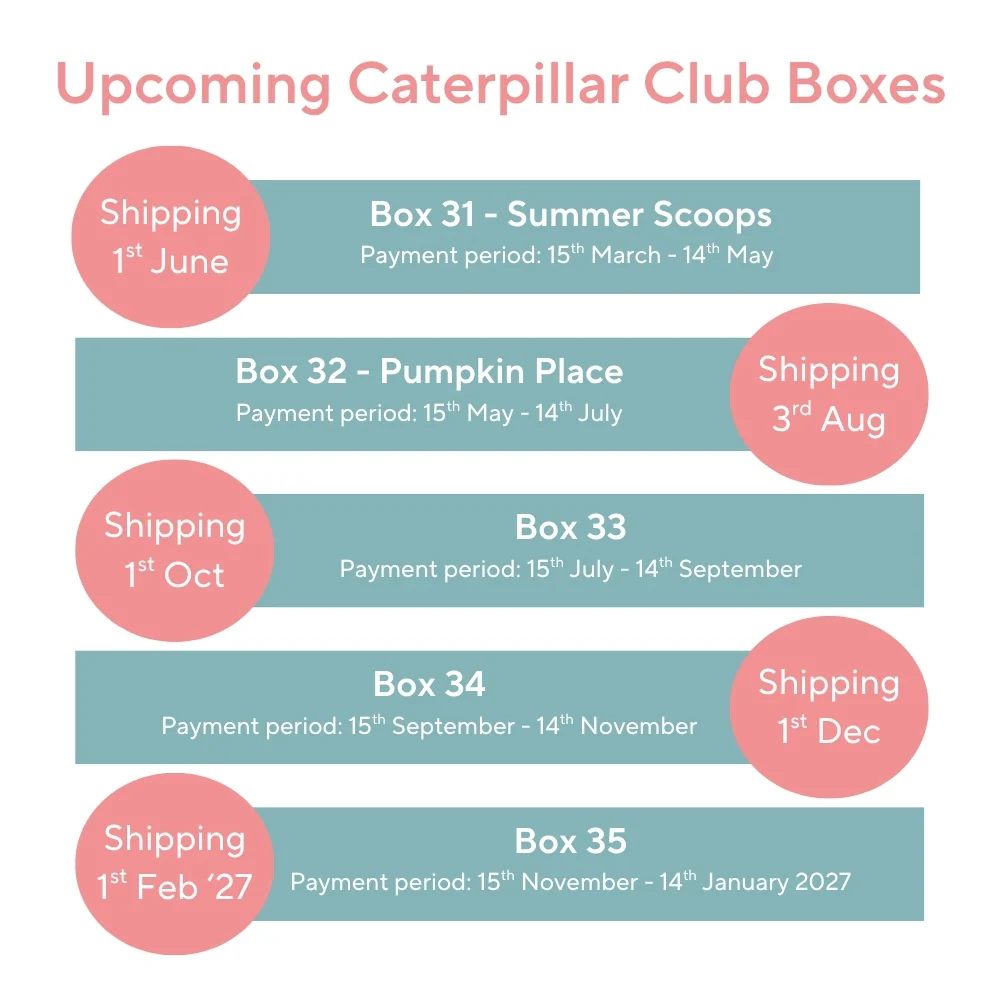 Caterpillar Club Box 12 Month Subscription - Includes 6 Boxes - Image 9