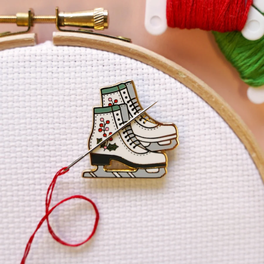 Needle Minder - Ice Skates